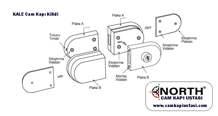 Kale Cam Kapı Kilit Tamiri